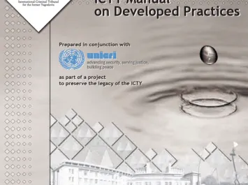 ICTY manual on Developed Practices