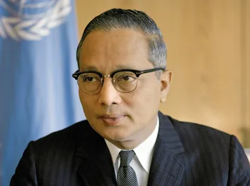UN Secretary-General U Thant; @UN Photo/Yutaka Nagata