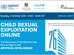 UNGA Children exploitation online AI